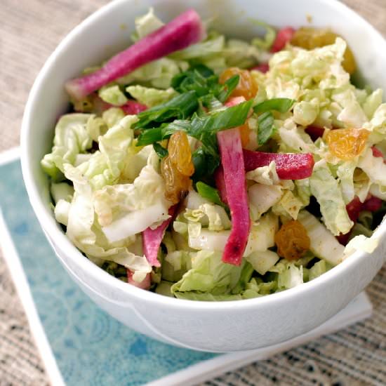 Shredded Napa Cabbage Salad