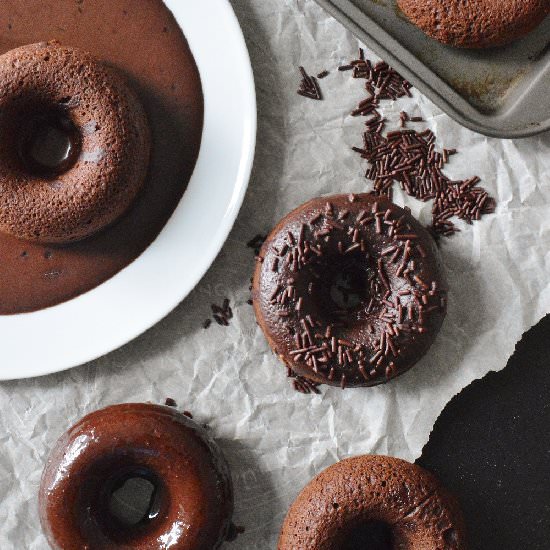 Kahlua Chocolate Donuts