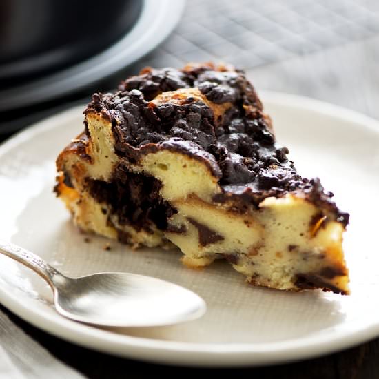 Chocolate Bread Pudding