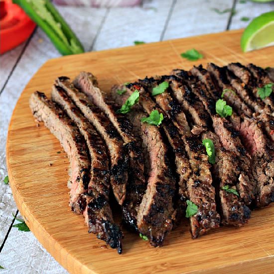 Grilled Fajita Skirt Steak
