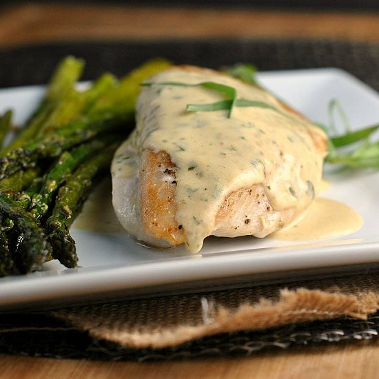 Chicken with Mustard Cream Sauce