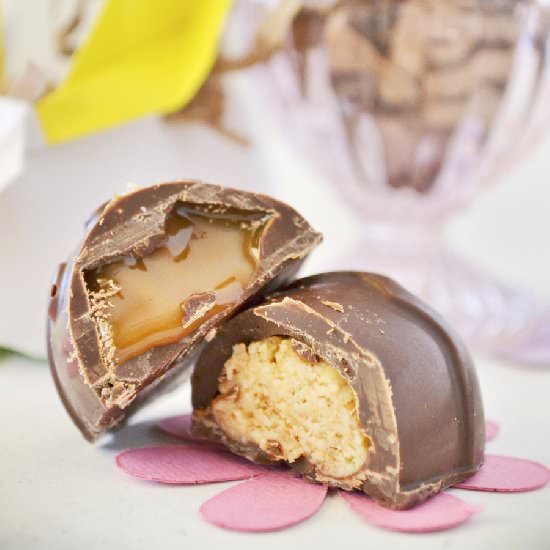 Homemade Easter Chocolates