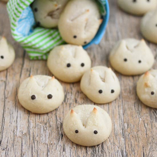 Easter bunny buns