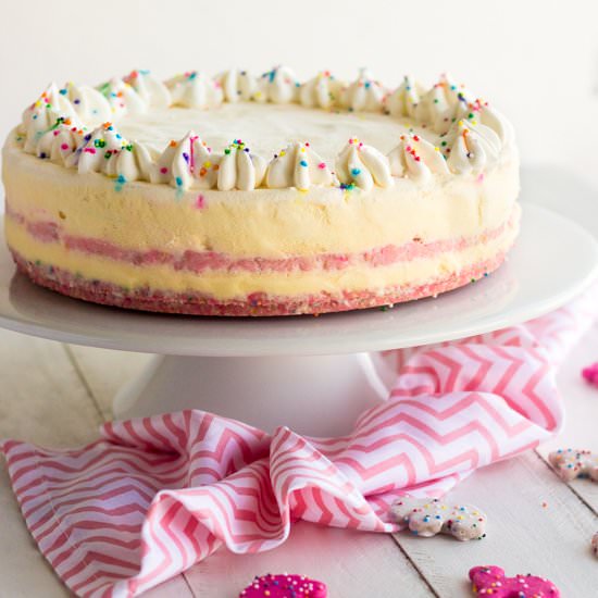 Circus Animal Ice Cream Cake