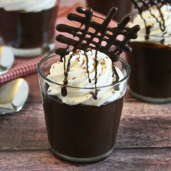Chocolate Pudding Parfait
