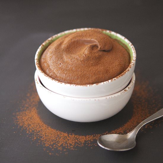 3-Ingredient Cocoa Mousse