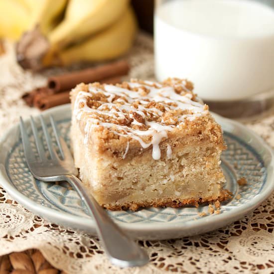 Banana Crumb Coffee Cake