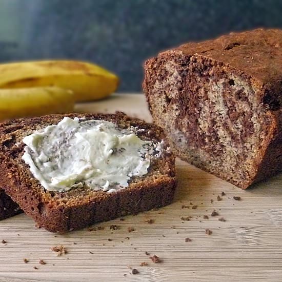 Chocolate Swirl Banana Bread