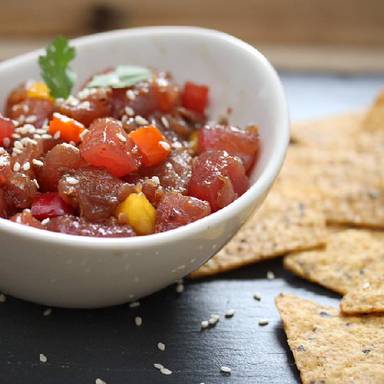 Sesame Ahi Tuna Tartare