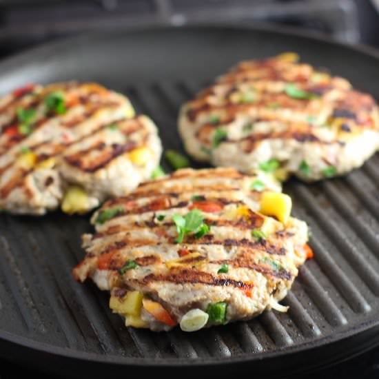 Tropical Chicken Burgers!