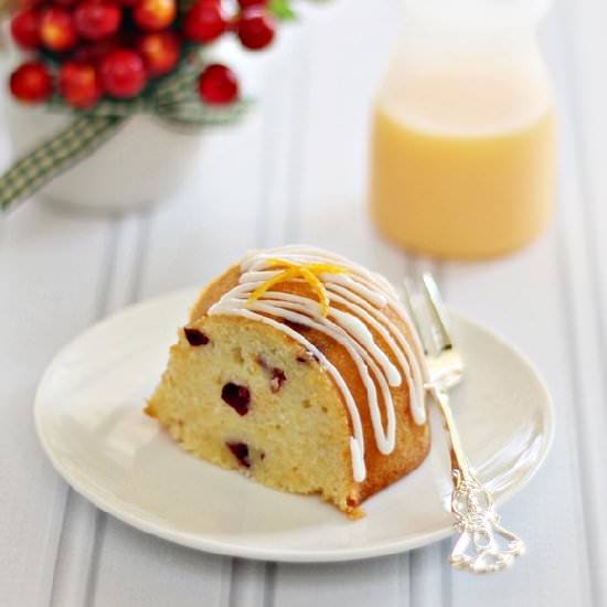 Orange Cranberry Cake