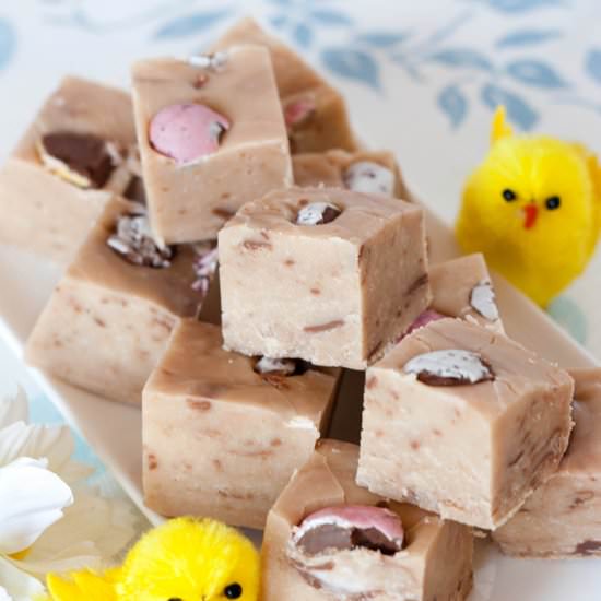 Creme Egg Fudge