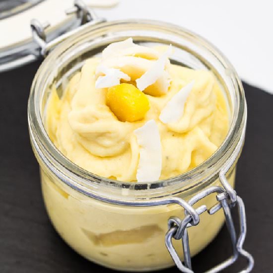 Mango Banana Coconut Ice Cream