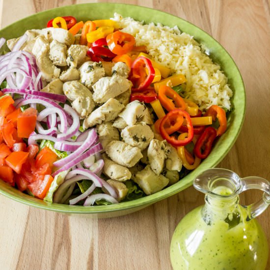 Tequila Lime Chicken Salad, Avocado