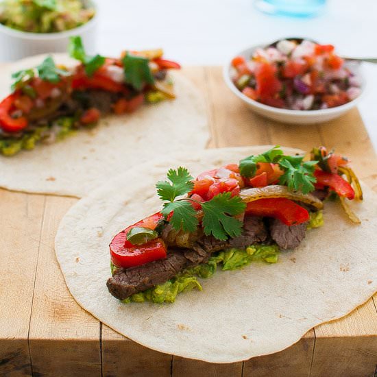 Marinated Beef Fajitas