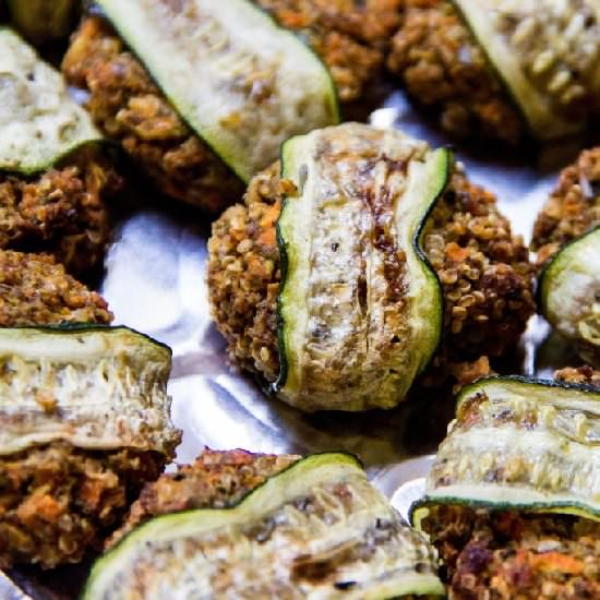 Zucchini, Carrot + Bean Falafel