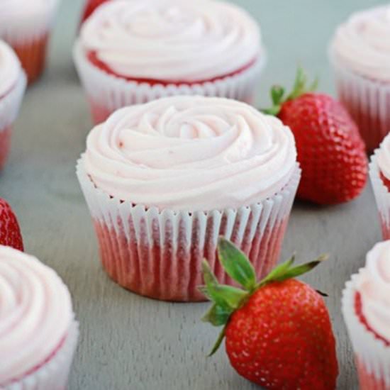 Strawberry Cupcakes