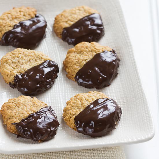 Chocolate Oat Cookies