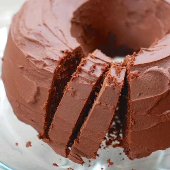 Chocolate Bundt Cake with Ganache