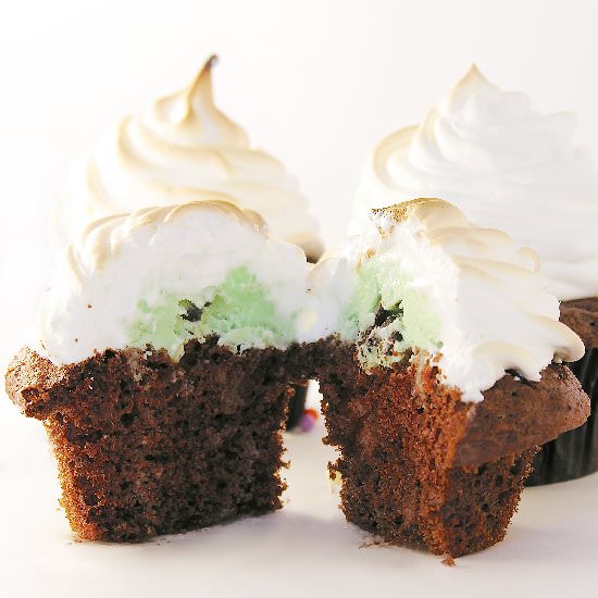 Baked Alaska Cupcakes!!