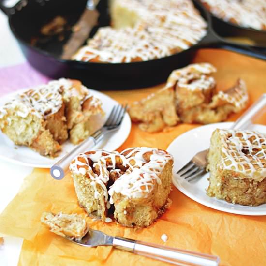 Carrot Cake Cinnamon Rolls