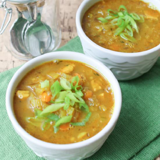Brown Rice Mulligatawny