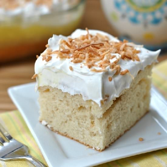 Coconut Pudding Cake