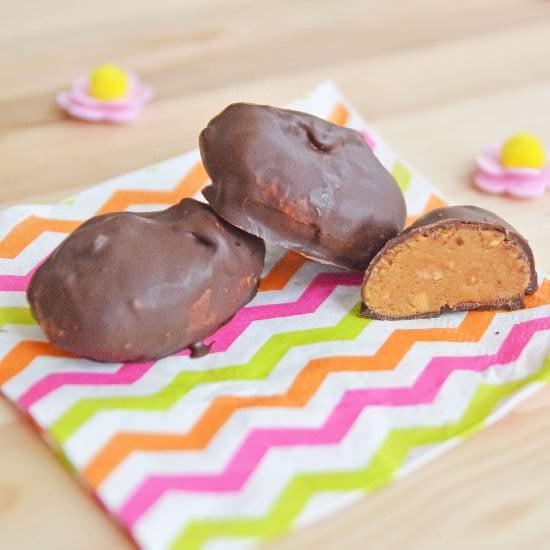 Healthy Reese’s Peanut Butter Eggs