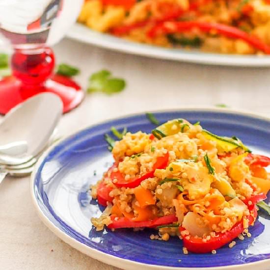 Egg Fried Quinoa