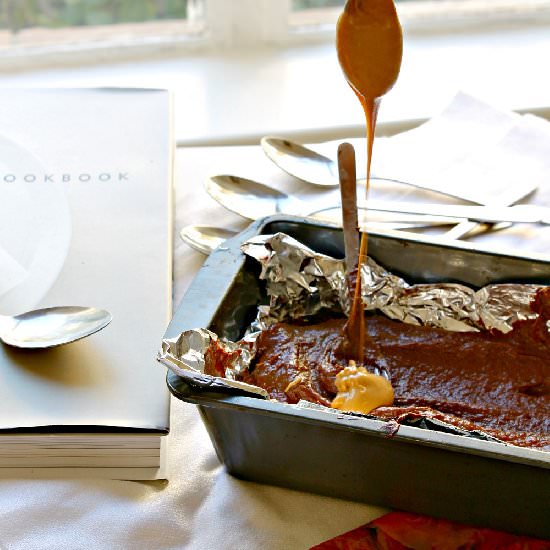 Raw Vegan Fudgy PB Bars