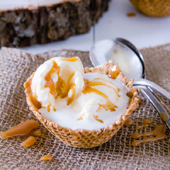 Caramel Macchiato Ice Cream Float