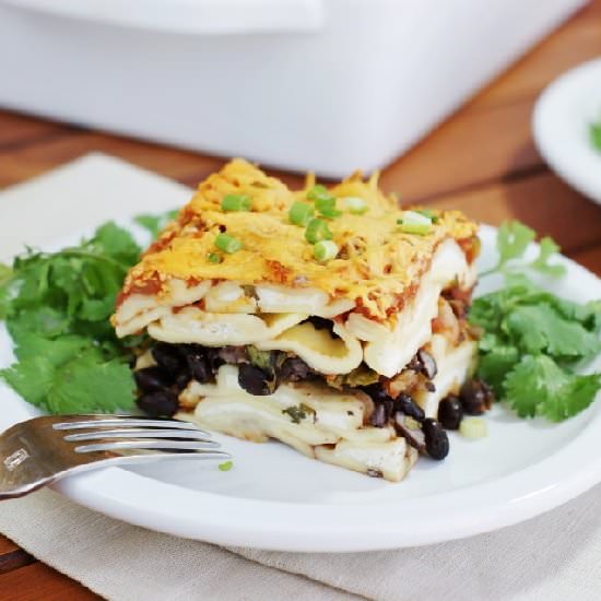 Tex-Mex Ravioli Lasagna