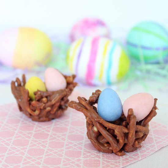 Chocolate Easter Nests