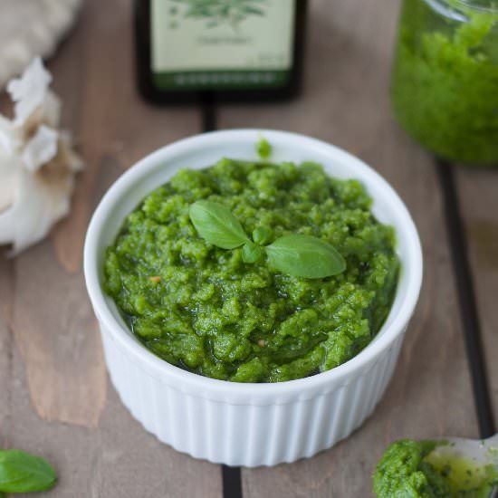 Pesto with Basil & Cashew