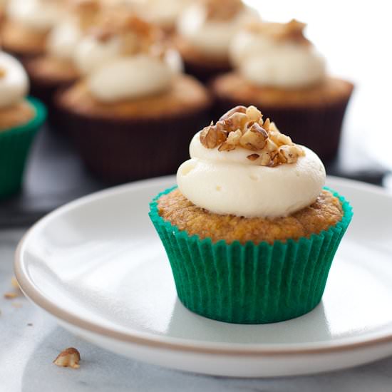 Gluten-free Carrot Cupcakes