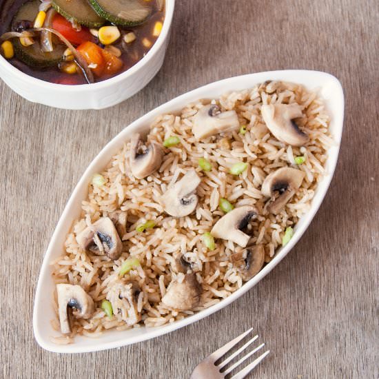 Mushroom Fried Rice