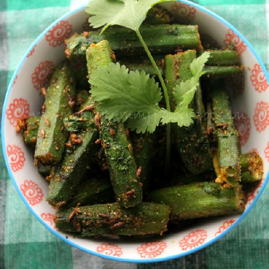 Stuffed Okra