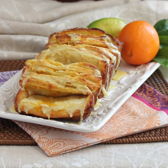 Citrus Pull-Apart Bread