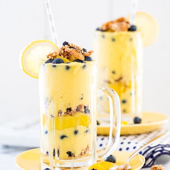 Mango Lemonade Smoothie Parfait