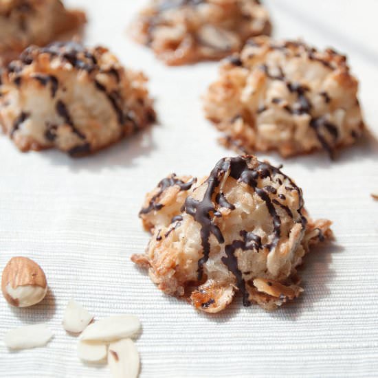 Almond Coconut Macaroons