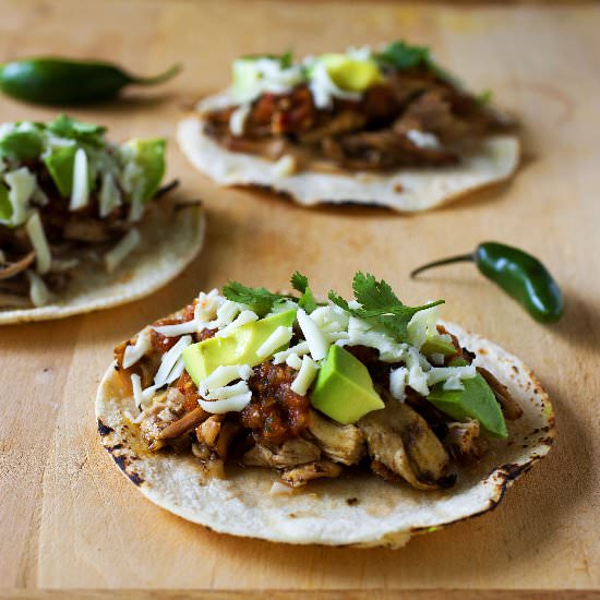 Roasted Chicken Tacos