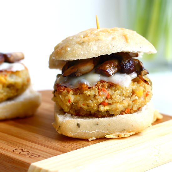 Veggie Quinoa Sliders