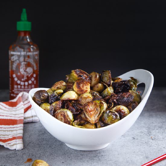 Honey Sriracha Brussels Sprouts