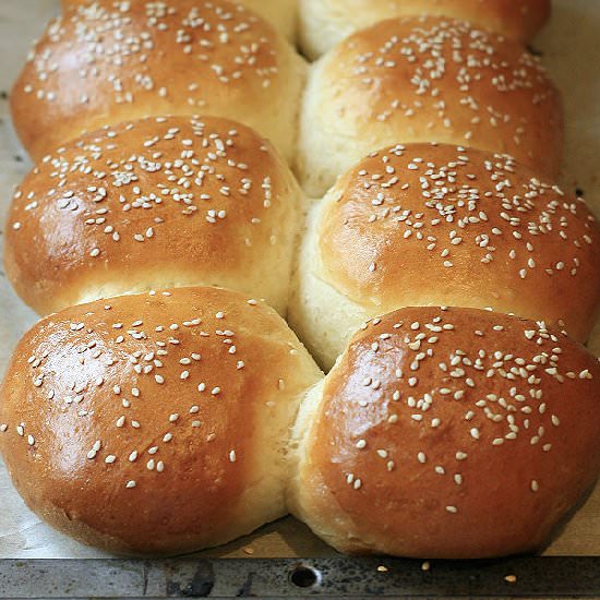 Homemade Hamburger Buns