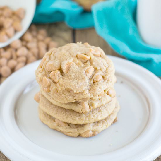 Softest Ever Butterscotch Cookies