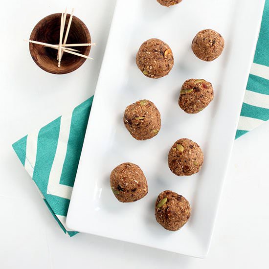 Cacao Plantain Rice Balls