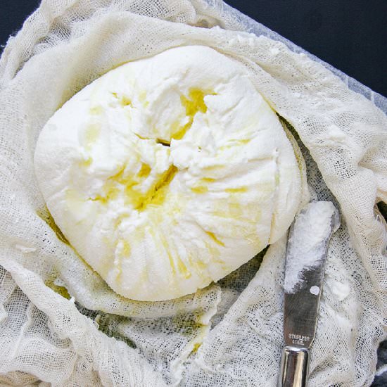Homemade Fresh Ricotta