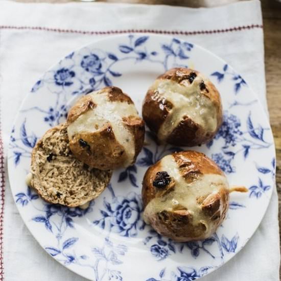 Earl Grey Hot Cross Buns