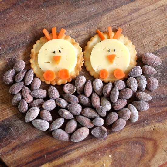 Easter chick crackers