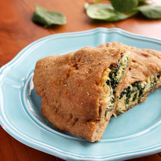 Cheesy Chicken Mozzarella Calzones
